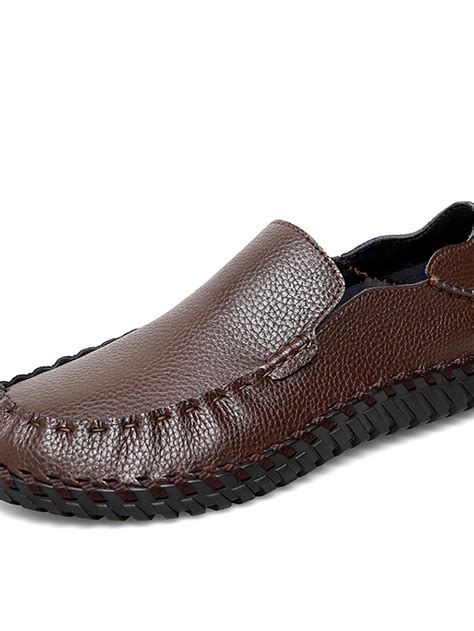 Herren Schuhe Loafer Slip On Übergrössen Loafer fahren Brautkleider