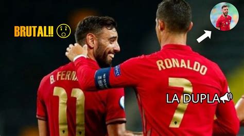 Ya es goleada Bruno Fernandes anotó el 3 0 de Portugal vs Luxemburgo