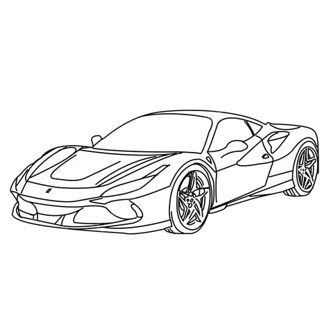 View Ferrari Coloring Pages Png Sports Car Addict Porn Sex Picture