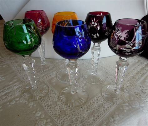 Nachtmann - set - 6 liqueur glasses "Grape" - Crystal - Catawiki