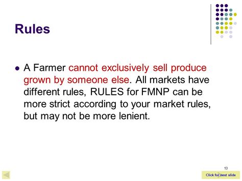 Click For Next Slide Return To Fmnp Page Kentucky Farmers Market