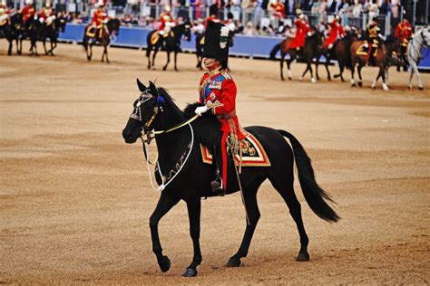 Photos First Trooping The Colour Parade For Britains King Charles Life