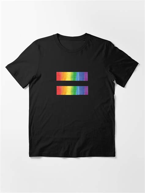 Rainbow Equal Sign Graphic Rainbow Flag LGBTQ Equality Symbol For Gay Rights Gay Marriage And