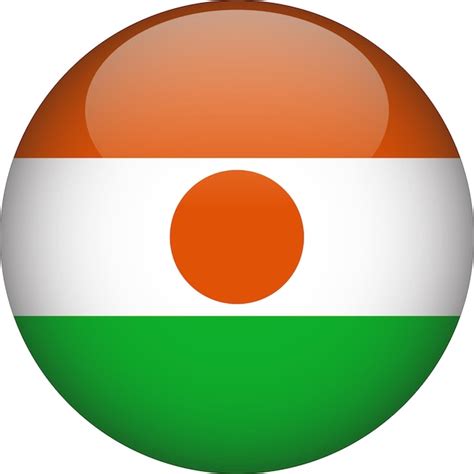 Premium Vector India D Rounded Flag Button