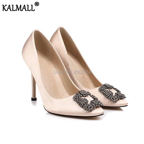 KALMALL/элегантные туфли-лодочки с острым носком на высоком каблуке 10 ...