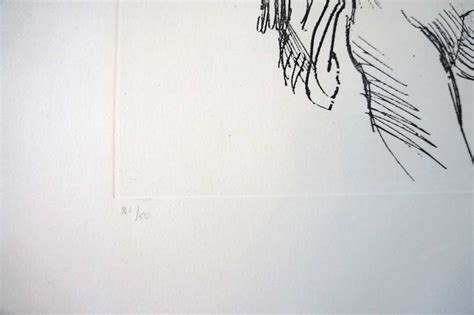 Study No2 Nude Limited Edition Etching Raresy Art Gallery