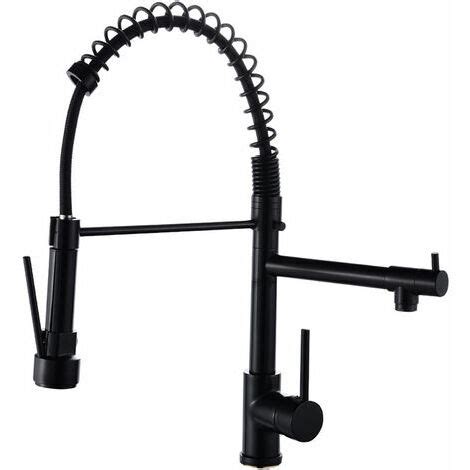 Pink Kitchen Faucet Spring Faucet Kitchen Mixer Tap Swivel Cold Hot Available Black