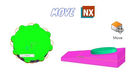 Move Synchronous Modeling How To Use The Move Command In Nx Youtube