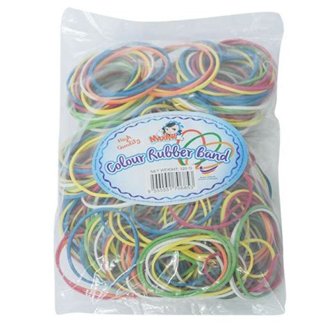 Rubber Band White Getah Putih Posmen Getah Oren Getah Berwarna Lazada