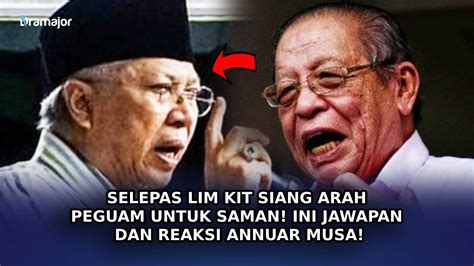 Selepas Lim Kit Siang Arah Peguam Ambil Tindakan Saman Ini Jawapan Dan