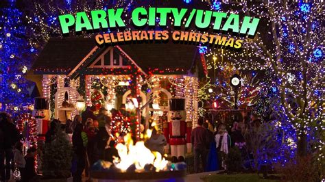 Incredible Park City Utah Christmas Decorations Youtube