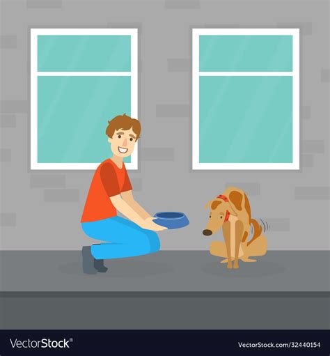 Feeding The Homeless Illustration