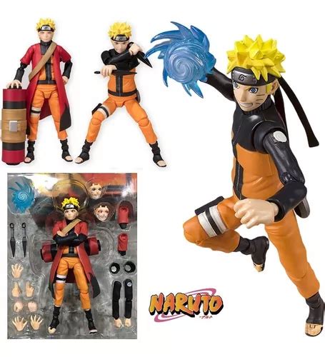 Boneca Uzumaki Naruto Shippuden Action Figurine Articulações