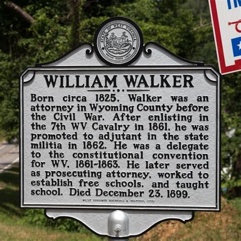 William Walker Historical Marker