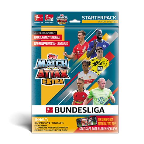 Topps Match Attax Extra Bundesliga Fiche Signal Tique