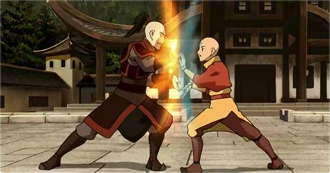 Avatar The Last Airbender 10 Best Aang Vs Zuko Fights Ranked