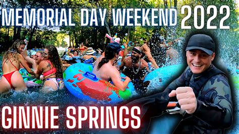 THIS IS WHY YOU GO TO GINNIE SPRINGS Memorial Day 2022 YouTube