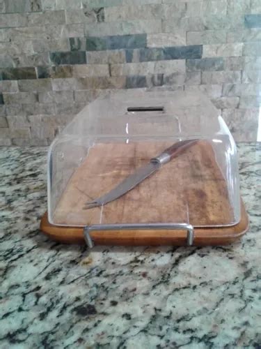 Tabla Para Cortar Queso Con Tapa Y Cuchillo en venta en Lechería