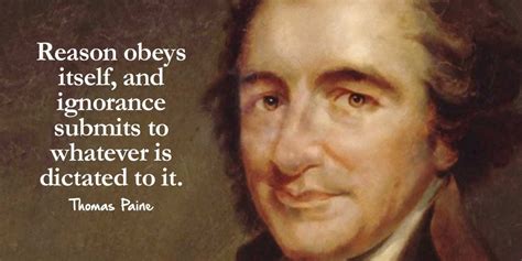 70 Best Thomas Paine Quotes About Reason Principles Liberty Heart