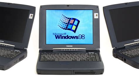 Retro Laptop Toshiba Satellite 1620cds Youtube