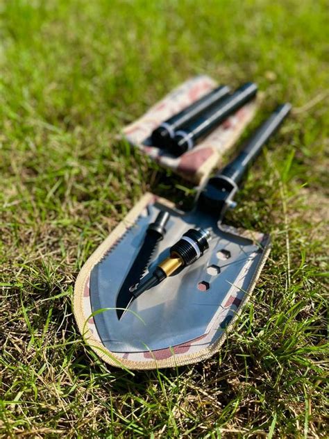 Лопата мультитул саперна багатофункціональна 19в1 універсальна: цена ...