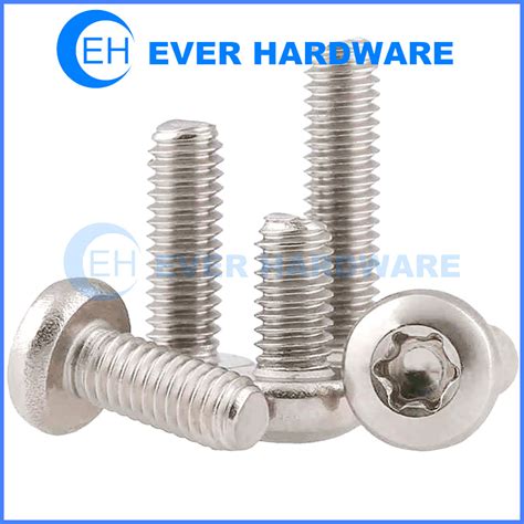 Pan Head Torx Screws Star Drive Stainless Six Lobe Tx A Lobular