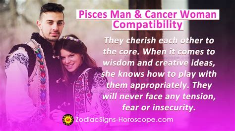 Pisces Man And Cancer Woman Compatibility In Love And Intimacy