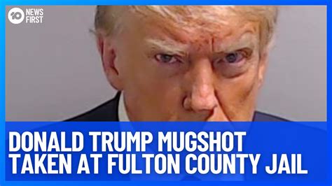 Mugshot Taken Of Former U S President Donald Trump Released On Bond