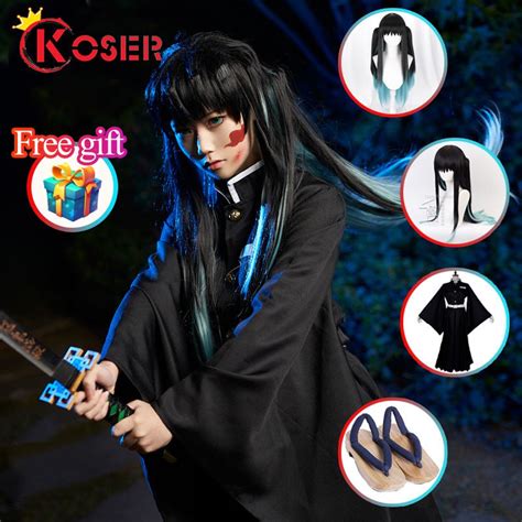 Coser King Anime Demon Slayer Kimetsu No Yaiba Cosplay Tokitou