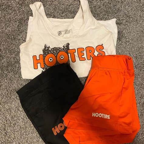 Hooters Shorts Hooter Halloween Costume Set Uniform Poshmark