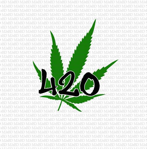 420 Marijuana Leaf SVG PNG JPG 420 Svg Cannabis Svg Weed | Etsy