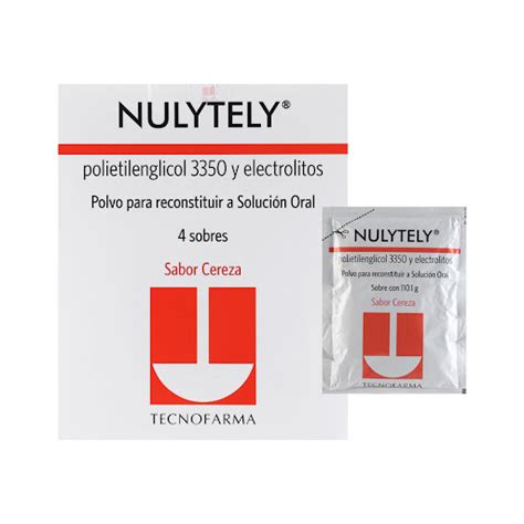 Nulytely Polietilenglicol Tecnofarma Caja X Sobres