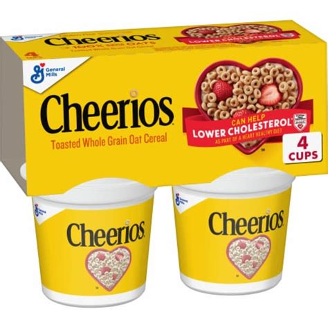 General Mills Cheerios Cereal Cups 4 Ct 1 3 Oz Pick ‘n Save