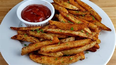 Oven Baked Crispy French Fries Restaurant Style French Fries Recipe