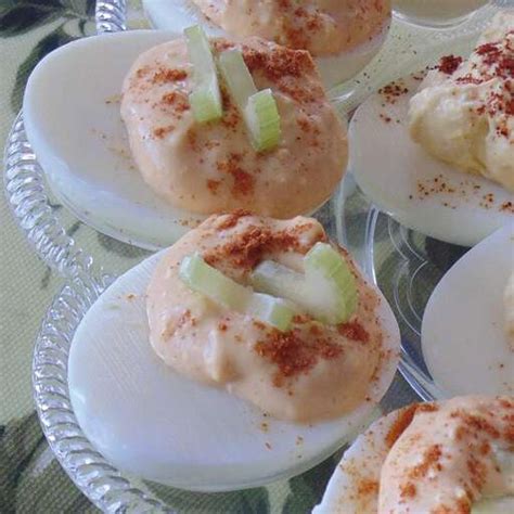 Buffalo Ranch Deviled Eggs Recipe