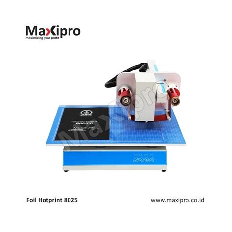 Jual Mesin Hot Print Otomatis Bar Cetak Poly Emboss Maxipro
