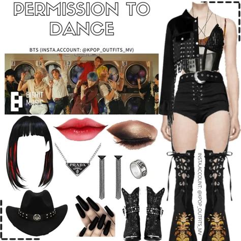 BTS PERMISSION TO DANCE MV INSPIRED OUTFIT 2 KPOP OUTFITS MV ON