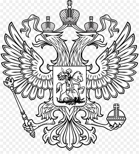 Герб россии на прозрачном фоне png
