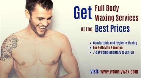 Get Full Body Waxing Services At The Best Prices Full Body Wax Body