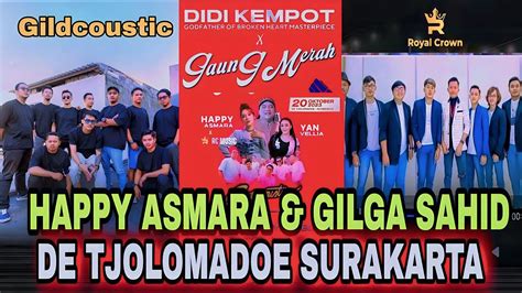 Delva Irawan Happy Asmara Gilga Sahid Konser De Tjolomadoe Surakarta