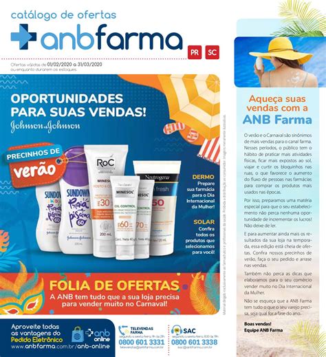 Calaméo Catálogo ANB Farma Edição FEV MAR PR SC Ano 2020