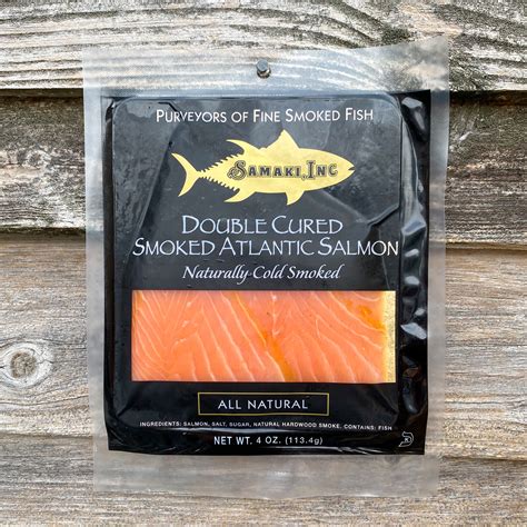 Samaki Double Cured Smoked Atlantic Salmon • Harbor Fish Market