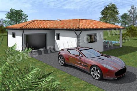 Plan Maison Moderne Garage Zesty Surface Habitable Plus Belle Zesty