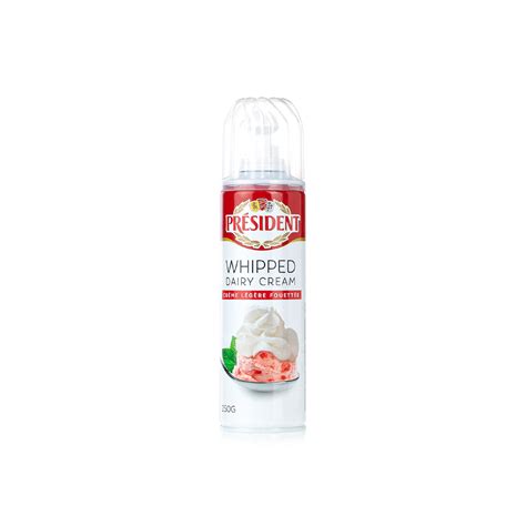 President Whipped Cream Spray 250g Spinneys Uae