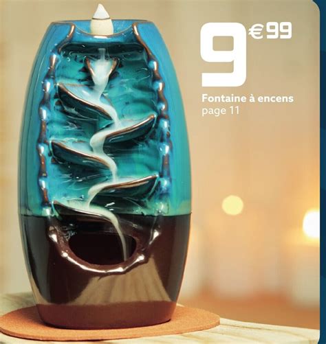 Promo Fontaine Encens Chez Gifi