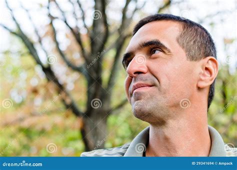 Smiling Man Stock Photo Image Of Future Outdoors Fall 29341694