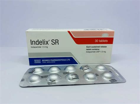 Indelix SR 1 5 Mg Tablet 10 S Strip Online Pharmacy BD