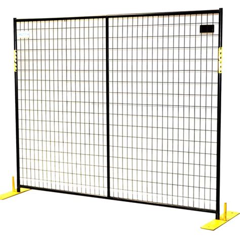 Black Fence Panels - Rental World