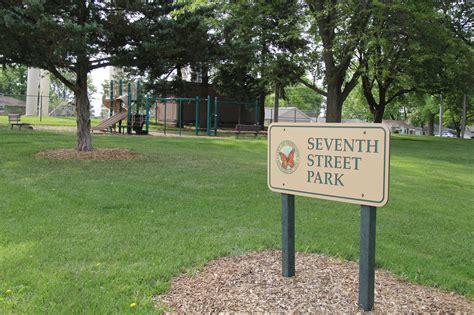 Residents of papillion enjoy the new downtown park area 8