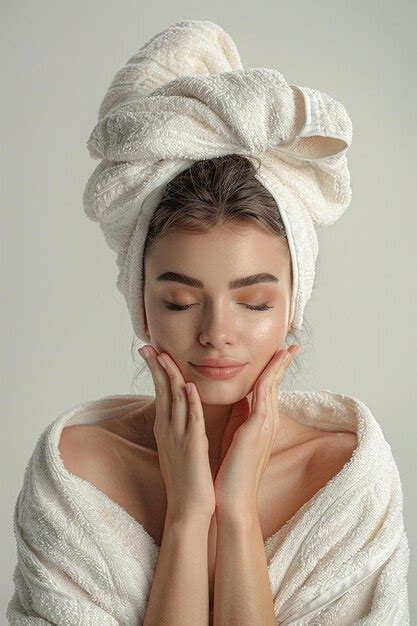 Premium Photo Portrait Of Rejuvenating Head Massage Serenity